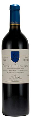 Côtes du Roussillon Grande Réserve 2008 - Französischer roter Jahrgangswein aus Languedoc Roussilion - Trocken von Félix Baar Grands Vins Fins