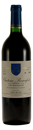 Cru Bourgeois AOC 1993 - Alter Medoc Rot-wein aus Bordeaux, Frankreich für besondere Anlässe - Französischer Jahrgangswein, Cabernet Sauvignon, Merlot Cru Bourgeois AOC 1993 - Alter Medoc Rot-wein aus Bordeaux, Frankreich für besondere Anlässe - Französischer Jahrgangswein, Cabernet Sauvignon, Merlot von Félix Baar Grands Vins Fins
