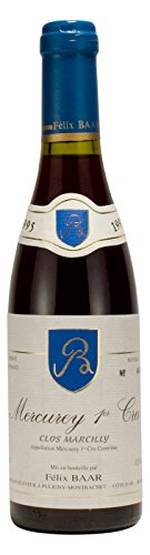 Mercurey 1er Cru Clos Marcilly 1995 - Pinot Noir Burgunder, Alter Wein, Frankreich, Bourgogne, Côte Chalonnaise, Rot-wein, Trocken (375ml Flasche) von Félix Baar Grands Vins Fins