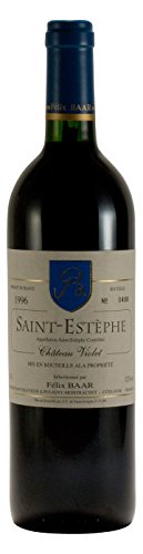 Saint-Estephe 1996 - Französischer Rot-wein Klassiker aus Bordeaux, Frankreich zum Geburtstag, Jubiläum und zu anderen besonderen Anlässen Saint-Estephe 1996 - Französischer Rot-wein Klassiker aus Bordeaux, Frankreich zum Geburtstag, Jubiläum und zu anderen besonderen Anlässen von Félix Baar Grands Vins Fins