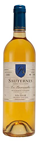 Sauternes Les Garonnelles 2000 - Süsser Weisswein, Frankreich, Besonderer Jahrgang, 13% (0,75 l) von Félix Baar Grands Vins Fins