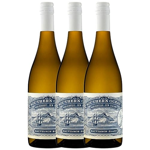 Félix Solís Southern Ocean Sauvignon Weiß Marlborough 75 cl (Schachtel mit 3 Flaschen von 75 cl) von Félix Solís