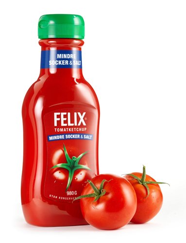 FELIX Tomatenketchup mit wenig Zucker und wenig Salz, ohne Konservierungsmittel, 980g von Felix