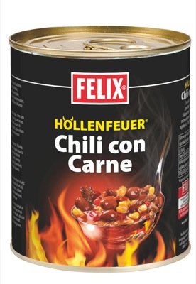Felix Höllenfeuer 800g, Chili Con Carne 6 x 800 g von Felix Austria