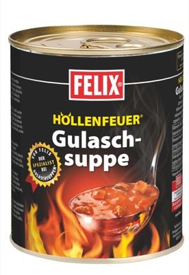 Felix Höllenfeuer 800g, Gulaschsuppe 6 x 800 g von Felix