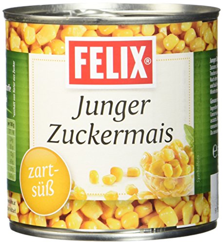 Felix Junger Zuckermais Ger, 12er Pack (12 x 423 g) von Felix