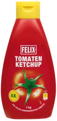 Felix Ketchup 1kg, Mild 6 x 1 Kg von Dttra