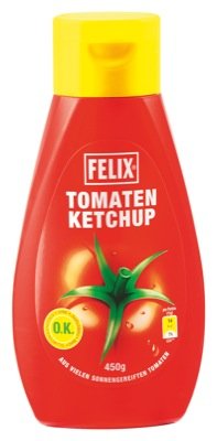 Felix Ketchup 450g, Mild 12 x 450 g von Felix