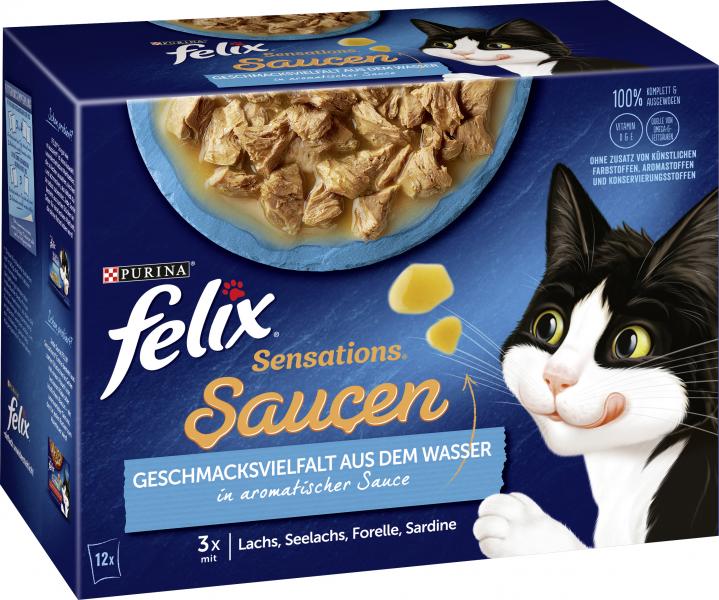Felix Sensations Saucen Geschmacksvielfalt aus dem Wasser von Felix
