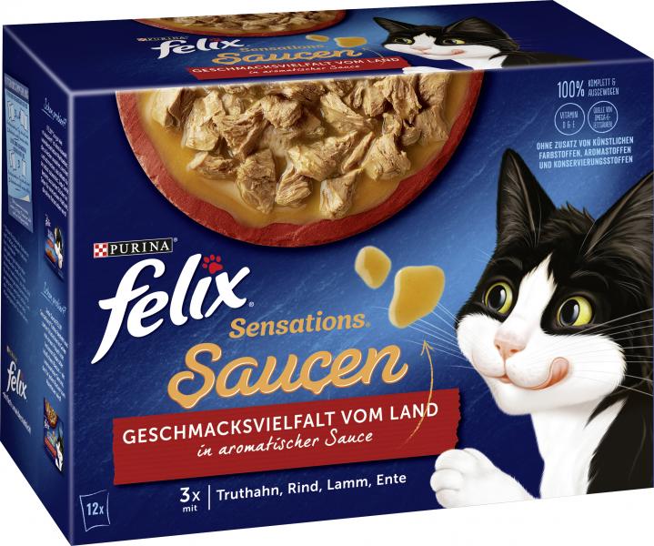 Felix Sensations Saucen Geschmacksvielfalt vom Land von Felix