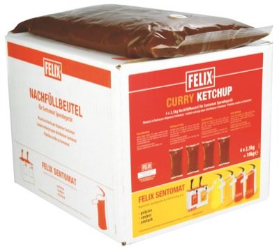 Felix Sentomat Ketchup Curry 2,5kg von Felix