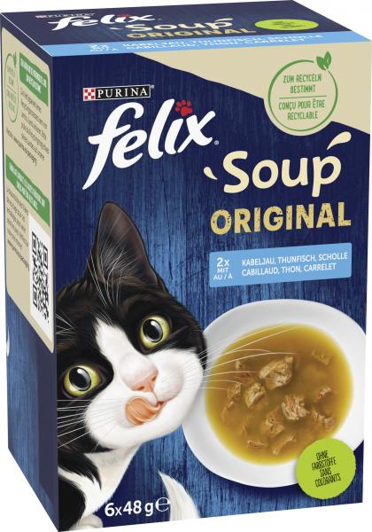 Felix Soup Geschmacksvielfalt aus dem Wasser von Felix