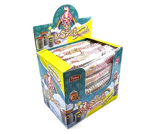 Felko Dr. Sweet süße Ketten zum essen | einzeln verpackt | 48 Stück Felko Dr. Sweet süße Ketten zum essen | einzeln verpackt | 48 Stück von Felko