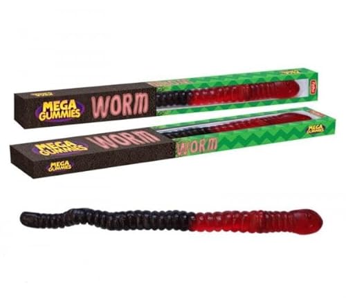 Felko Mega Riesen Fruchtgummi Wurm | XXL Fruchtgummi | 75 cm / 1 Kg von Felko