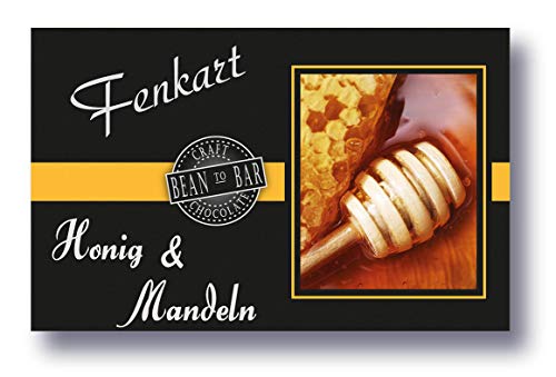 Mandel & Honig Schokolade 1x 80g - Fenkart Schokoladengenuss - Gefüllte Honig Caramel Creme 'Bean to Bar' Schokolade - Vom Bodensee aus Vorarlberg Mandel & Honig Schokolade 1x 80g - Fenkart Schokoladengenuss - Gefüllte Honig Caramel Creme 'Bean to Bar' Schokolade - Vom Bodensee aus Vorarlberg von Fenkart Schokoladengenuss
