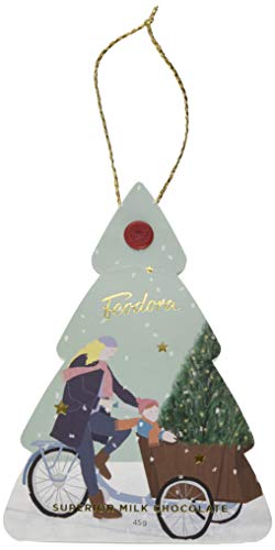 Feodora Weihnachtstanne (Täfelchen aus Vollmilch-Hochfein-Chocolade), 1er Pack (1 x 45) von Feodora