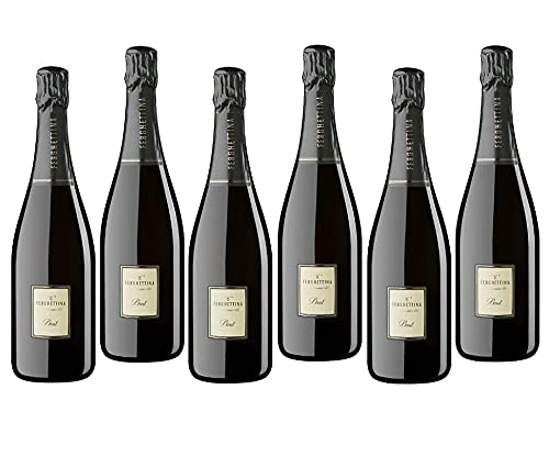 FERGHETTINA FRANCIACORTA BRUT DOCG 75 CL - 6 FLASCHEN von FERGHETTINA