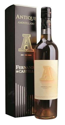 1x 0,5l - Fernando de Castilla - Antique - Amontillado - Jerez D.O.P. - Andalusien - Spanien - Sherry trocken 1x 0,5l - Fernando de Castilla - Antique - Amontillado - Jerez D.O.P. - Andalusien - Spanien - Sherry trocken von Fernando de Castilla