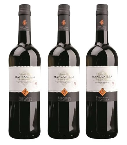 3x 0,75l - Fernando de Castilla - Classic - Manzanilla Dry - Jerez D.O.P. - Andalusien - Spanien - Manzanilla trocken 3x 0,75l - Fernando de Castilla - Classic - Manzanilla Dry - Jerez D.O.P. - Andalusien - Spanien - Manzanilla trocken von Fernando de Castilla