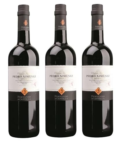 3x 0,75l - Fernando de Castilla - Classic - Pedro Ximénez - Jerez D.O.P. - Andalusien - Spanien - Sherry süß 3x 0,75l - Fernando de Castilla - Classic - Pedro Ximénez - Jerez D.O.P. - Andalusien - Spanien - Sherry süß von Fernando de Castilla