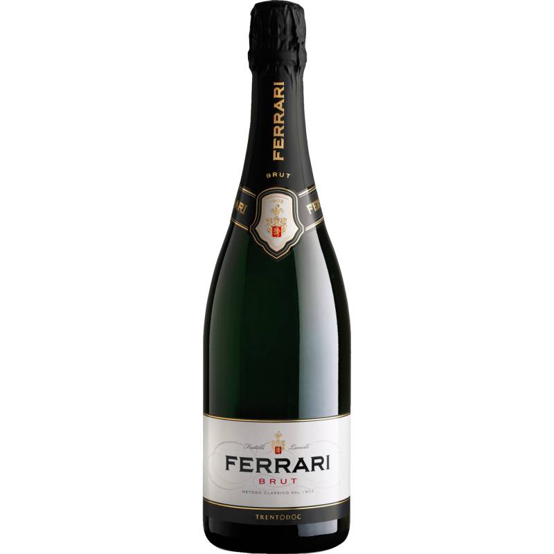 Ferrari Brut, Trento DOC 0,375 L, Trentino, Schaumwein von "Ferrari F.lli Lunelli S.p.A.",38040,Trento,Italien