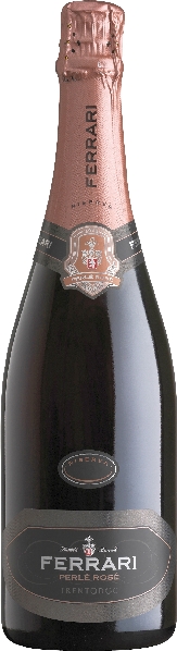 Ferrari. Perle Rose Riserva Trentodoc in Geschenkverpackung Jg. 2017 Cuvee aus 80 Proz. Pinot Nero, 20 Proz. Chardonnay Ferrari. Perle Rose Riserva Trentodoc in Geschenkverpackung Jg. 2017 Cuvee aus 80 Proz. Pinot Nero, 20 Proz. Chardonnay