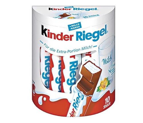 Ferrero Kinder Riegel 10 Stck. pro Packung (28x 210g Packung) von Giotto