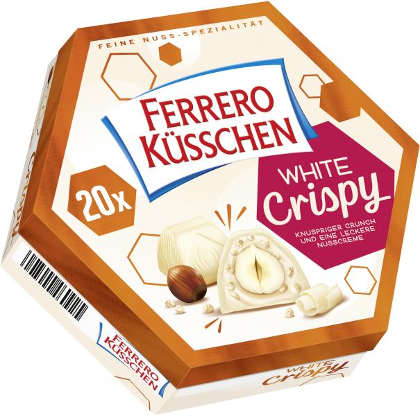 Ferrero Küsschen White Crispy von Ferrero Küsschen