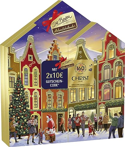 Die Besten Adventskalender – Adventskalender mit leckeren Schokoladen-Spezialitäten – 1 Kalender à 250g von Ferrero Rocher