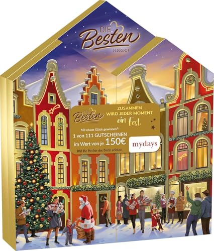 Die Besten Adventskalender – Adventskalender mit leckeren Schokoladen-Spezialitäten – 1 Kalender à 250g Die Besten Adventskalender – Adventskalender mit leckeren Schokoladen-Spezialitäten – 1 Kalender à 250g von Ferrero Rocher