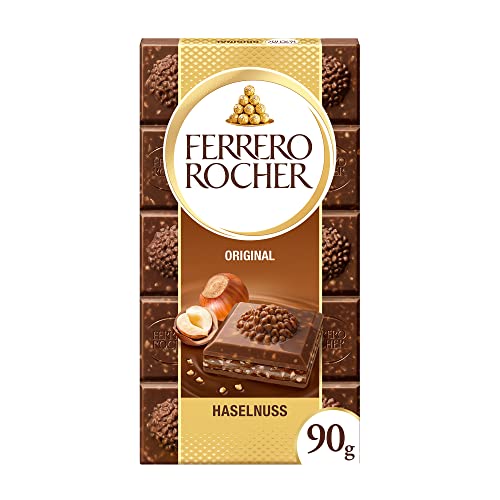 Ferrero Rocher Original Tafel, Haselnuss, 90 g von Ferrero Rocher