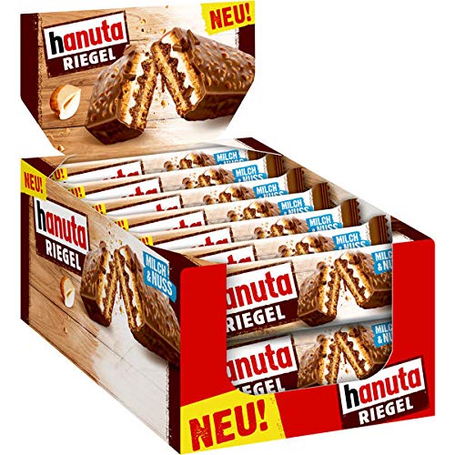 14 x Ferrero Hanuta Riegel Milch & Nuss a 34,5g 14 x Ferrero Hanuta Riegel Milch & Nuss a 34,5g von Ferrero