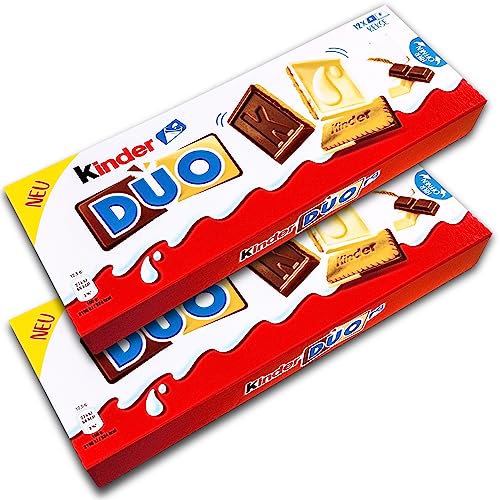 2 er Pack kinder Duo Kekse 2 x 150 g Kekse mit weißer Schokolade und Milchschokolade 2 er Pack kinder Duo Kekse 2 x 150 g Kekse mit weißer Schokolade und Milchschokolade von FERRERO KÜSSCHEN