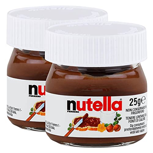 2x Ferrero Nutella World Glas Brotaufstrich Schokolade 25g 2x Ferrero Nutella World Glas Brotaufstrich Schokolade 25g von Ferrero