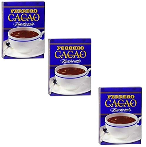 3x Ferrero Cacao zuccherato Kakaopulver schokolade 75 g von Ferrero