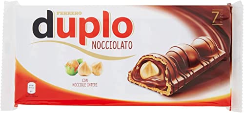 3x Ferrero Duplo Nocciolato Haselnuss Schokoriegel Scholade bar 182 Gramm von Ferrero