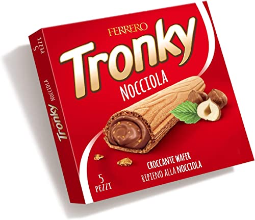 6x FERRERO Tronky 5x 20g packung Riegel Haselnuss Schokoriegel kekse kuchen schoko waffeln von Ferrero