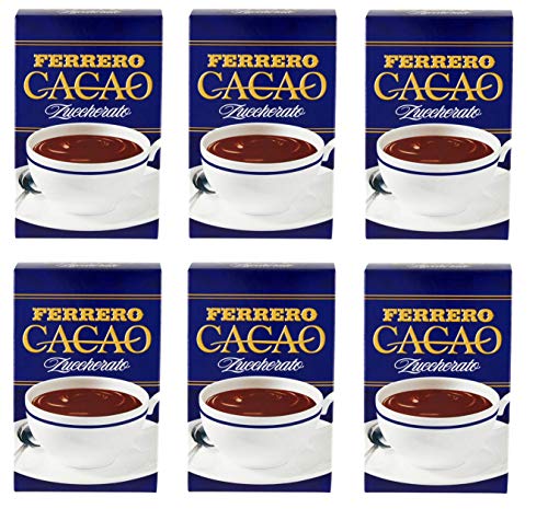 6x Ferrero Cacao zuccherato Kakaopulver schokolade 75 g von Ferrero