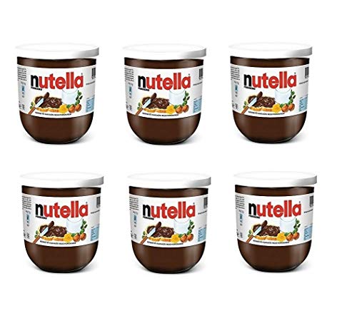 6x Ferrero Nutella Nuss Haselnuss Schokolade 200g Schokoaufstrich Brotaufstrich von Ferrero