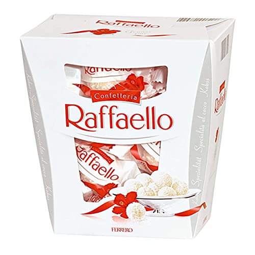 Ferrero Raffaello – Feine Creme, knackige Mandel, knusprige Waffel und Kokosflocken – 1 Packung à 150 g von Ferrero