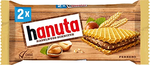 Ferrero hanuta Haselnuss-Schnitte, 44g Ferrero hanuta Haselnuss-Schnitte, 44g von Ferrero