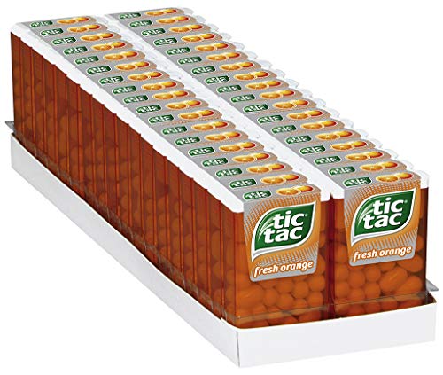 Ferrero tic tac fresh orange – Dragees mit Orangengeschmack – 36 x 18 g Packungen von Ferrero