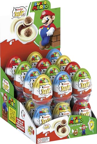 Kinder Joy – Überraschungsei mit leckerer Milch- und Kakaocreme, Knusperkugeln und 1x Spielzeug oder einer beliebten Sammelfigur – 24 kinder Joy à 20 g Kinder Joy – Überraschungsei mit leckerer Milch- und Kakaocreme, Knusperkugeln und 1x Spielzeug oder einer beliebten Sammelfigur – 24 kinder Joy à 20 g von Kinder Joy