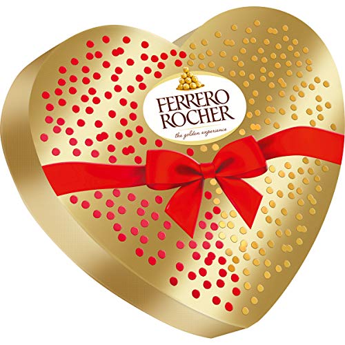 Rocher Herz Geschenkpackung in Herzform 10 Nussnugat Pralinen 125g Rocher Herz Geschenkpackung in Herzform 10 Nussnugat Pralinen 125g von FerreroRocher
