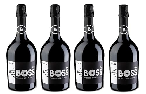 4x 1,5l - Ferro 13 - The Boss - Prosecco Spumante - extra dry - MAGNUM - Prosecco D.O.P. - Italien - weißer Schaumwein trocken von Ferro 13