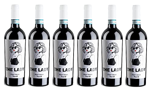 6x 0,75l - Ferro 13 - The Lady - Pinot Grigio delle Venezie D.O.P. - Veneto - Italien - Weißwein trocken von Ferro 13