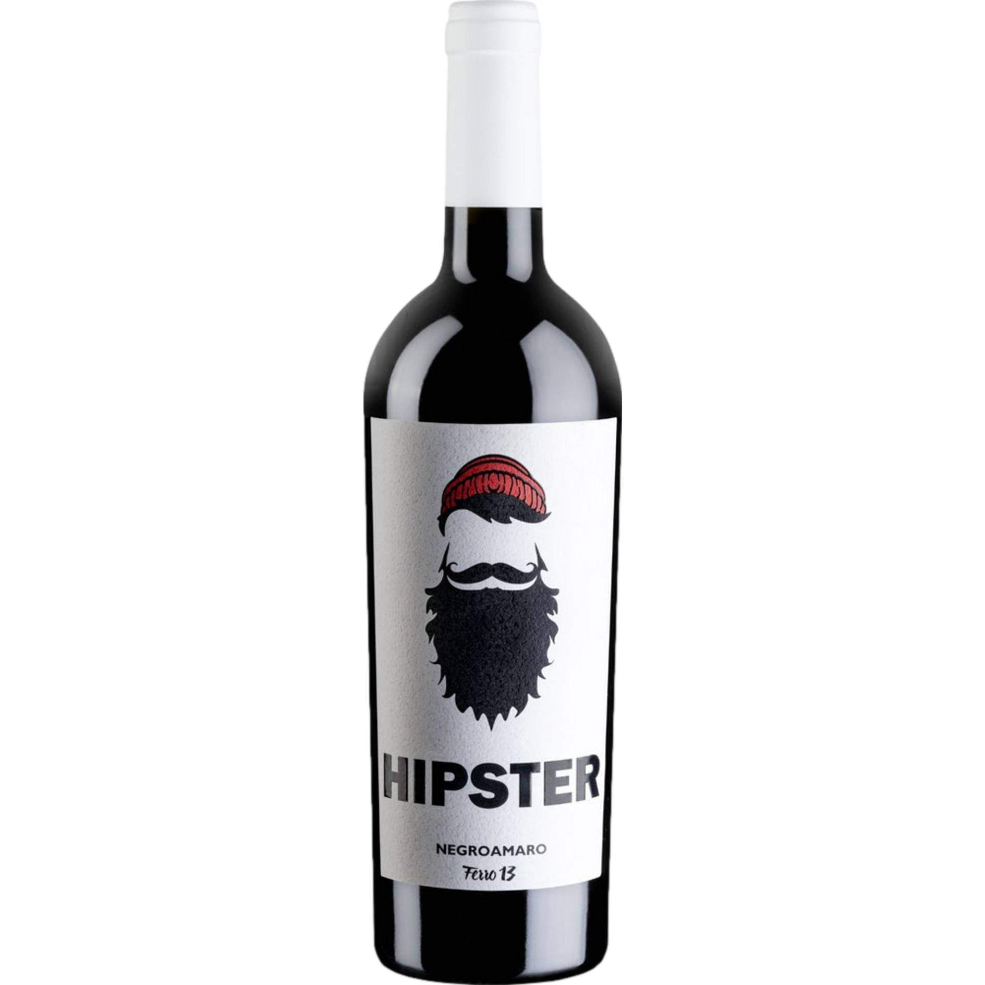 Ferro13 Hipster Negroamaro, Puglia IGP, Apulien, 2022, Rotwein von Ferro13, Strada delle Trincee 13d, 37135 Verona