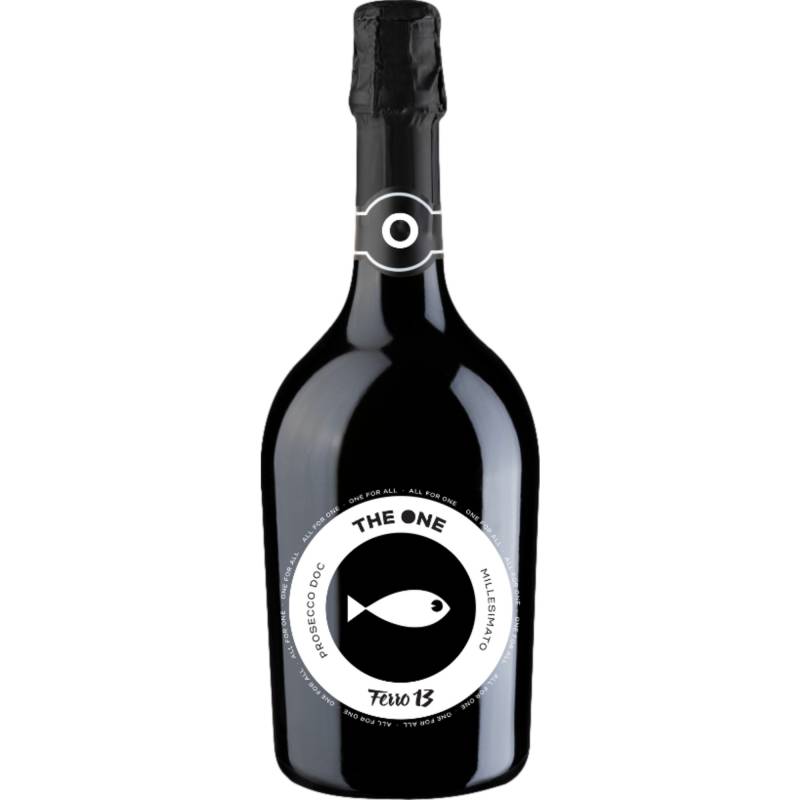 Ferro13 The One Prosecco Millesimato, Extra Dry, Prosecco DOC, Venetien, 2024, Schaumwein von Ferro13, Strada delle Trincee 13d, 37135 Verona