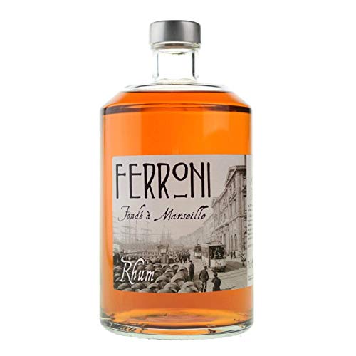 Maison Ferroni – Ambre – Rhum 70cl 40% vol. avec étui von Wine And More