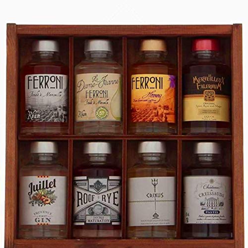 Maison Ferroni Entdeckungslos - 8 Flaschen 10cl - Spirituosen in einer Box von Wine And More